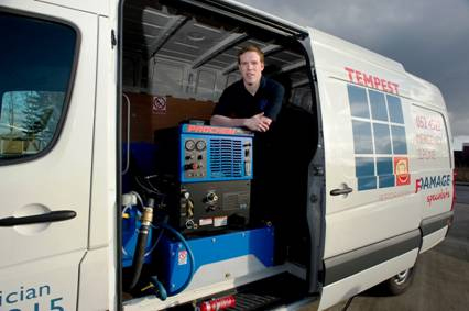 Tempest â€“ storming ahead with Prochemâ€™s Blazer truck mounted cleaning technology