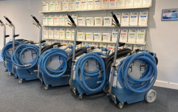 ‘Fully-loaded’ Powerplus machines wait to be shipped