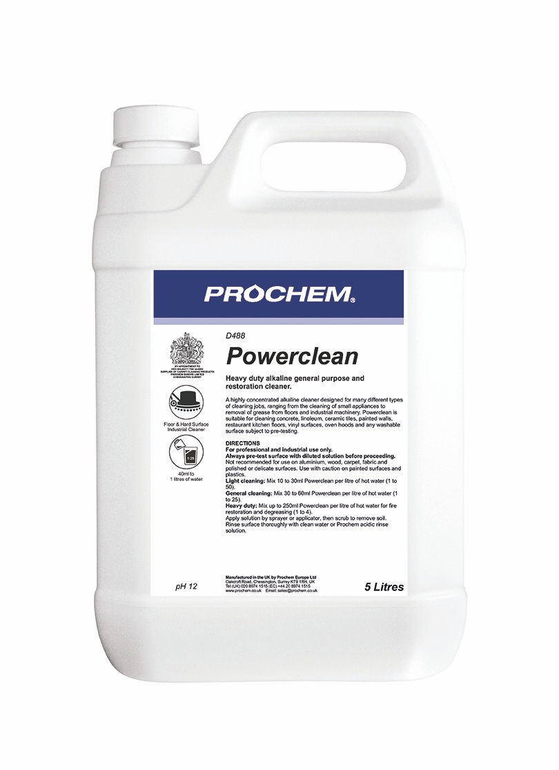 Powerclean 5L - Prochem Europe Ltd.