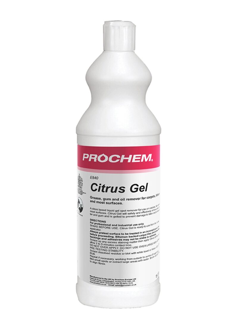 Citrus Gel 1L Prochem Europe Ltd.